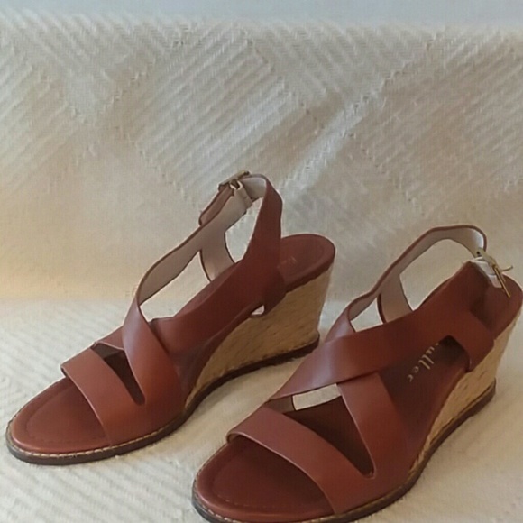 Bettye Muller wedge sandal espedrilles - Picture 2 of 8